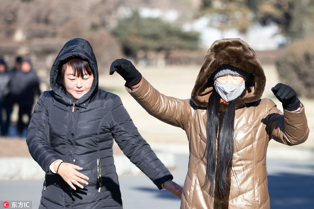 今冬首个棉裤预警发布 全国八成地区需棉裤护体【3】
