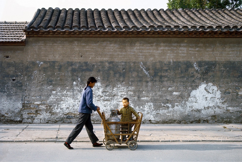 1979年，北京街景。阿德裡亞諾·馬達羅（意大利） 攝