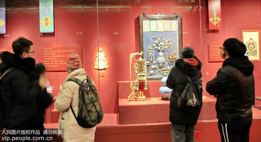 破紀錄展出近900件文物 故宮邀觀眾“紫禁城裡過大年”【4】