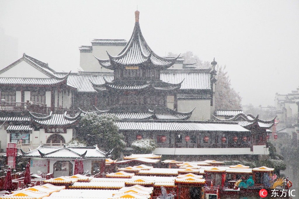 南京迎來2019年首場大雪【4】