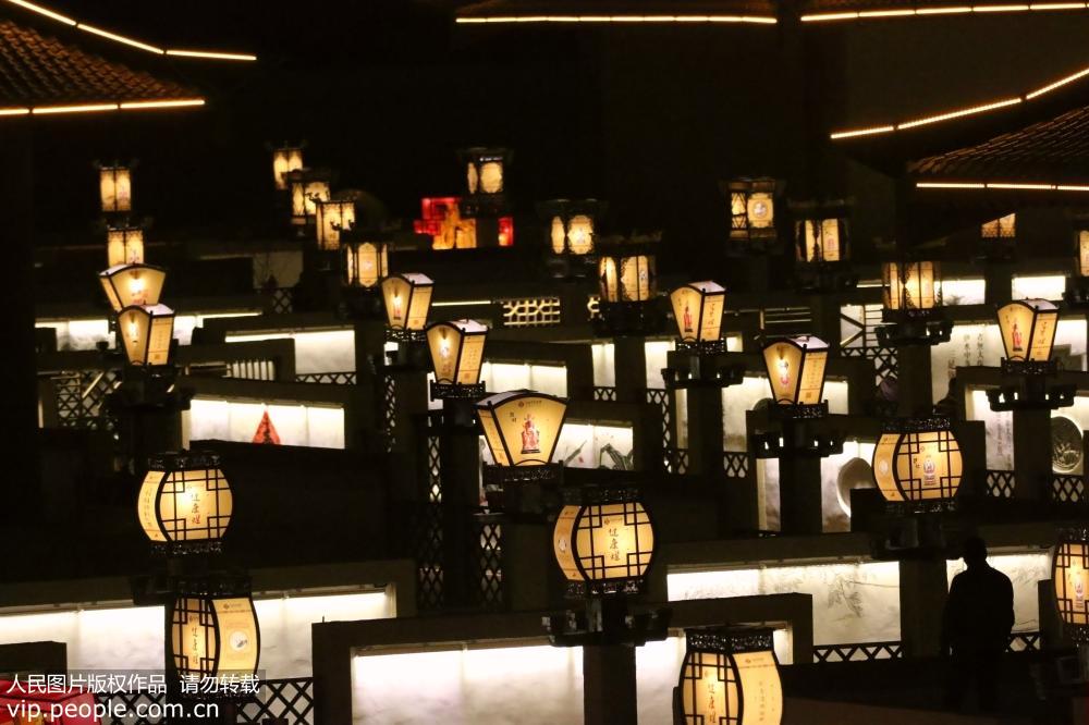 “中國規模最大的燈陣”在甘肅張掖亮燈【2】