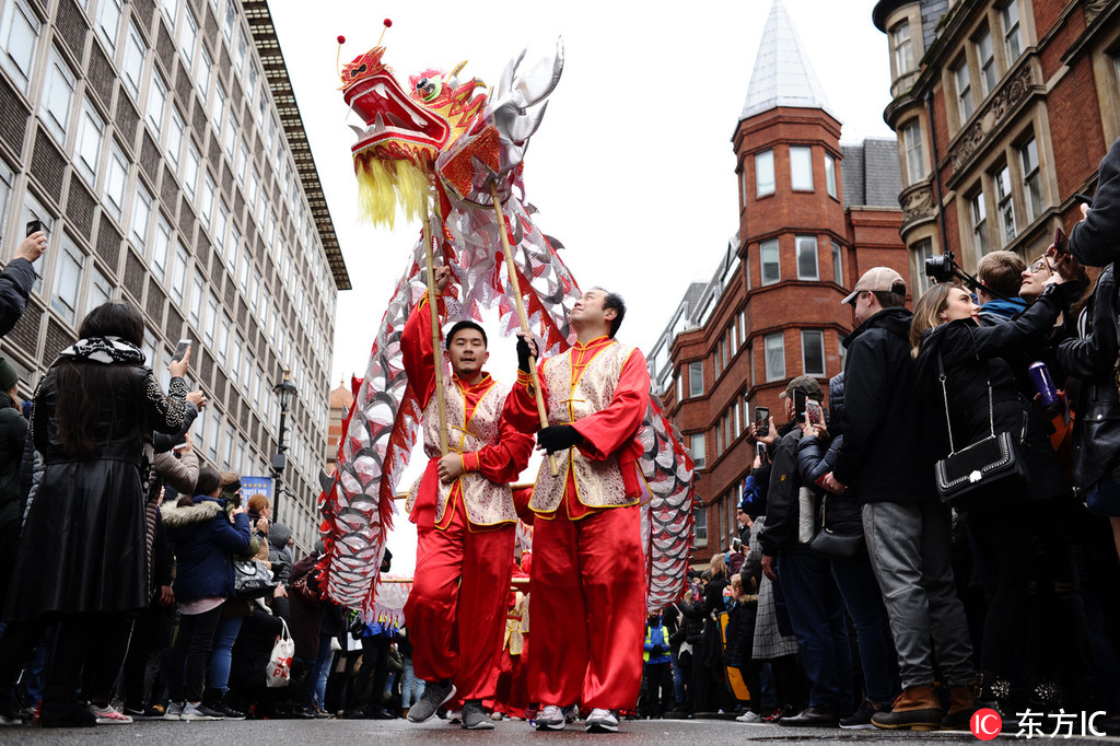 倫敦舉行游行慶典慶祝新春 【4】