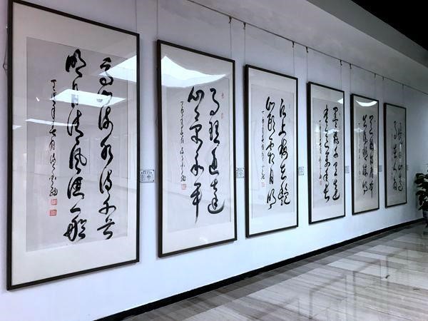 “翰墨情缘,畅写人生 ”谢金龙书法作品展中国国家画院部分参展作品