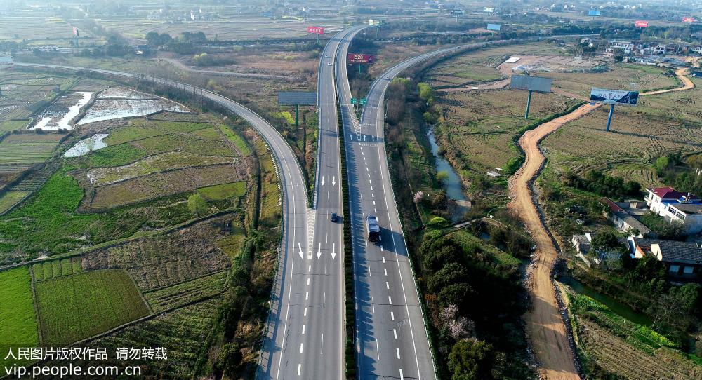 安徽廬江：合安高速公路擴容進入“沖刺”階段 年內建成通車【4】