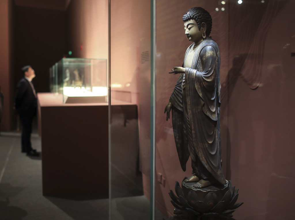 絲綢之路13個國家在中國國家博物館聯合展出234件精品文物【8】