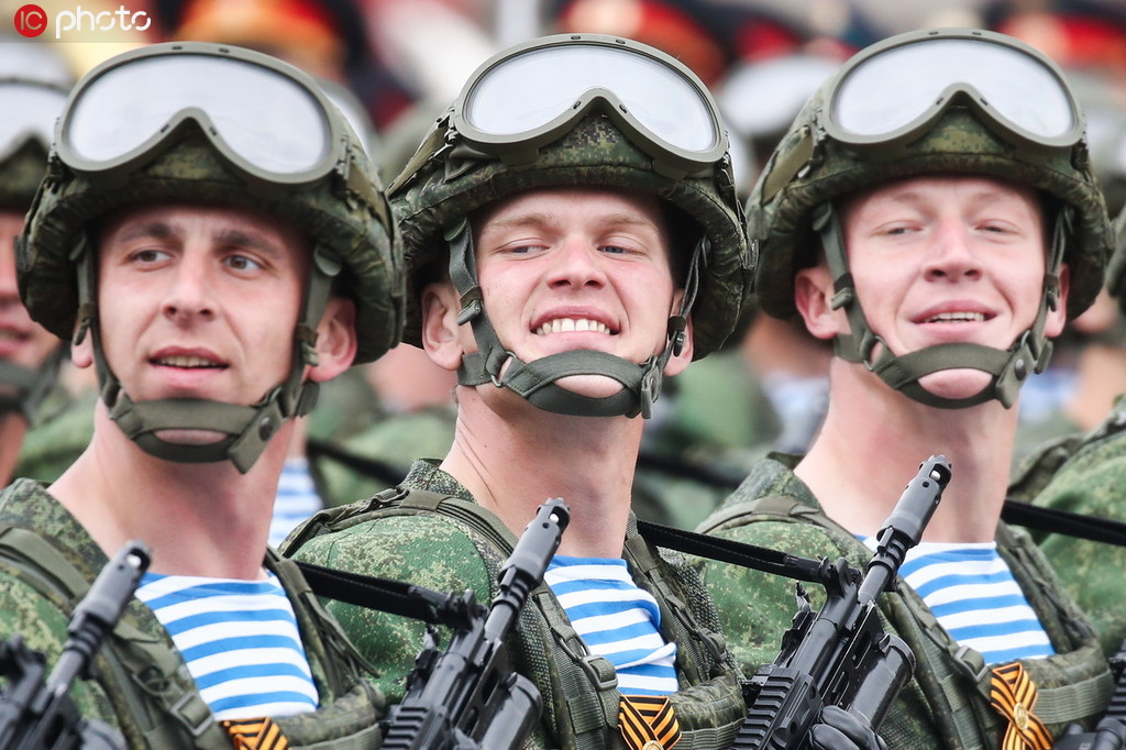 5月9日，莫斯科紅場舉行一年一度的閱兵式，紀念衛國戰爭勝利74周年。