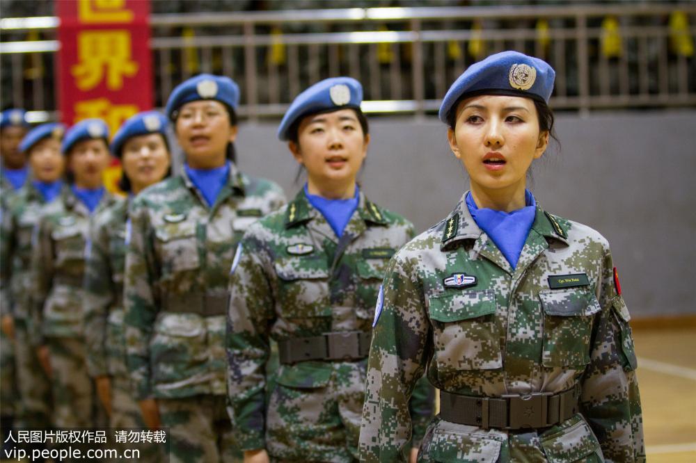我軍首次派出女子排雷作業手參加國際維和任務【2】