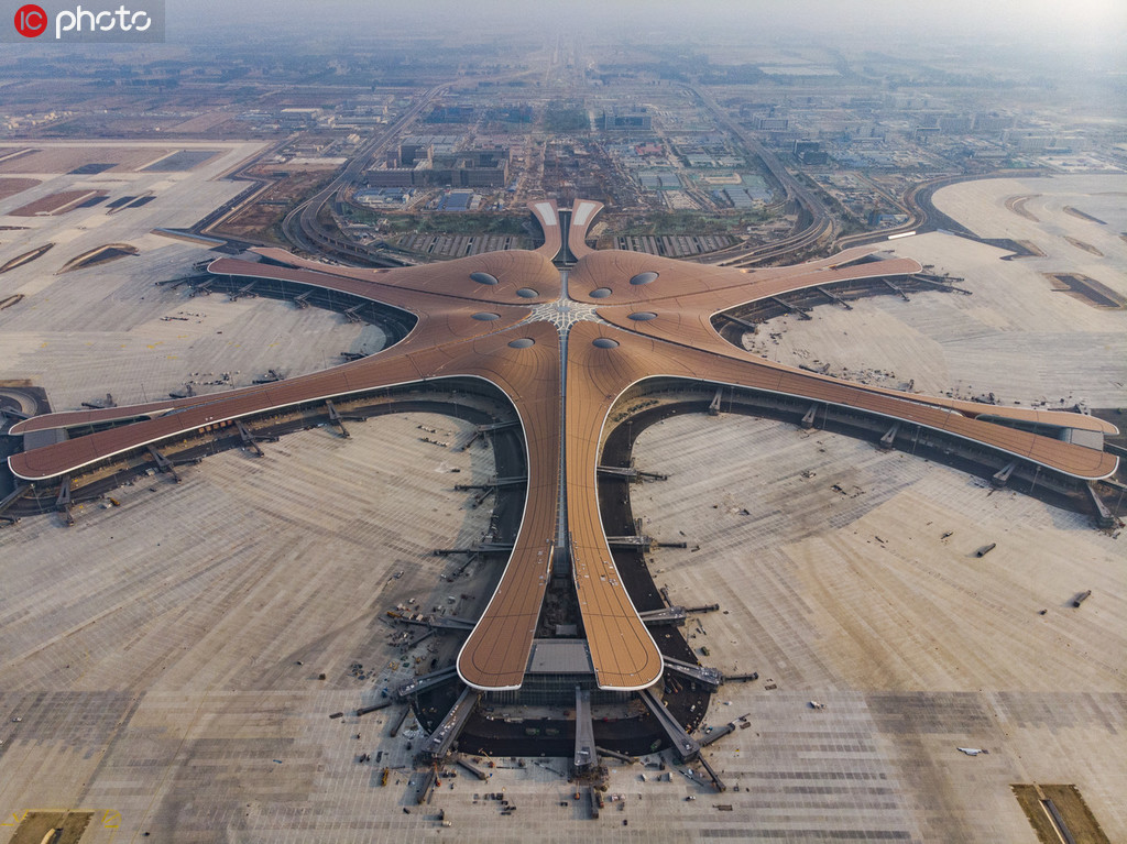 北京大興國際機場即將迎接試飛