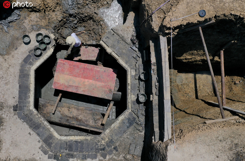 合肥發現千年古墓群 “八邊形”磚室墓非常罕見【2】