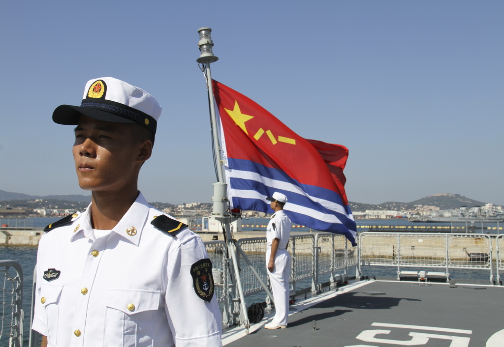 中国海军军舰到访法国土伦军港 第1页