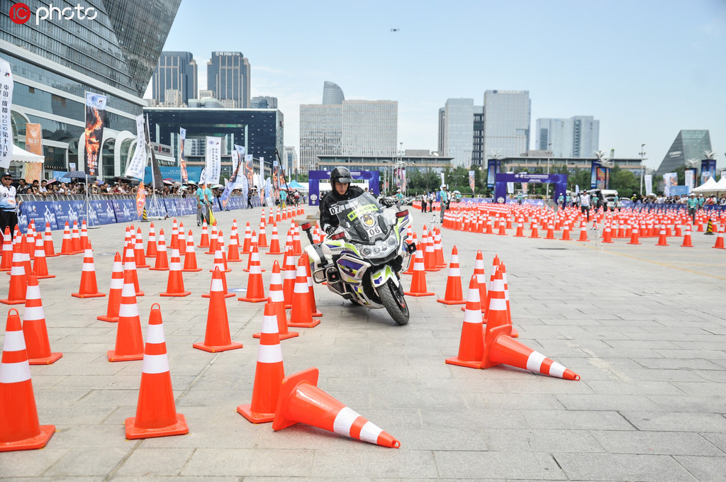 第十八屆世警會警用摩托車技能賽在成都開賽【4】