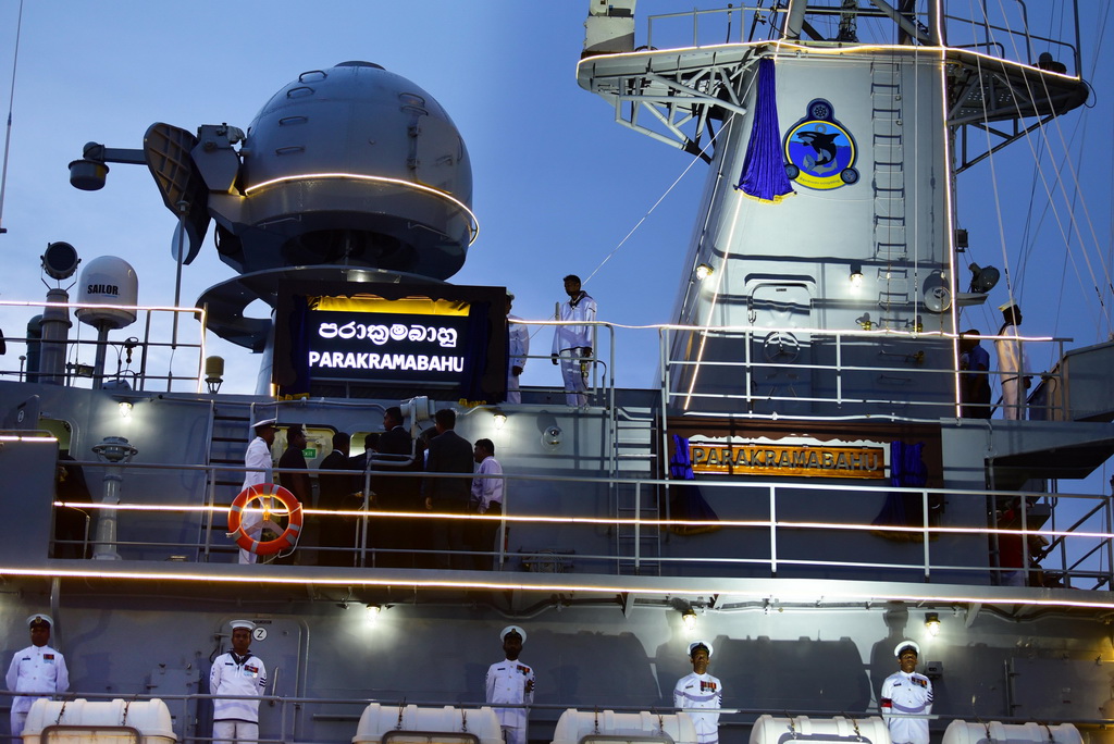 中国援赠的一艘护卫舰入列斯里兰卡海军(3) 第3页