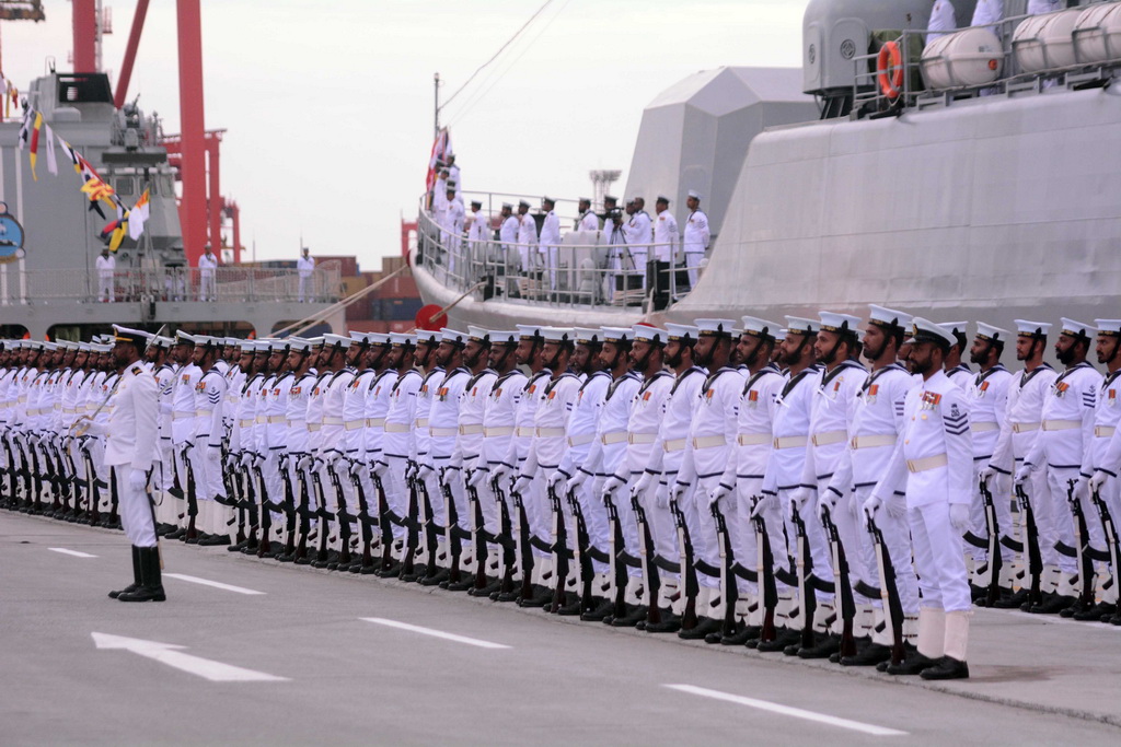 中国援赠的一艘护卫舰入列斯里兰卡海军(2) 第2页