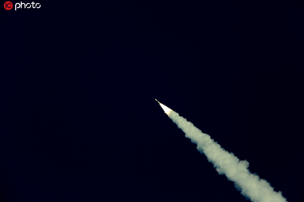 快舟一號甲運載火箭“一箭雙星”發射成功。王明艷/IC photo
