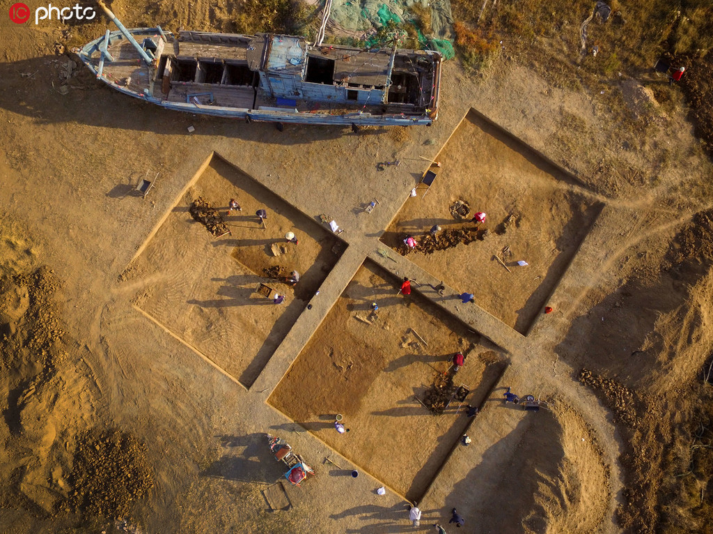 青島琅琊台遺址考古發掘發現秦漢時期排水系統