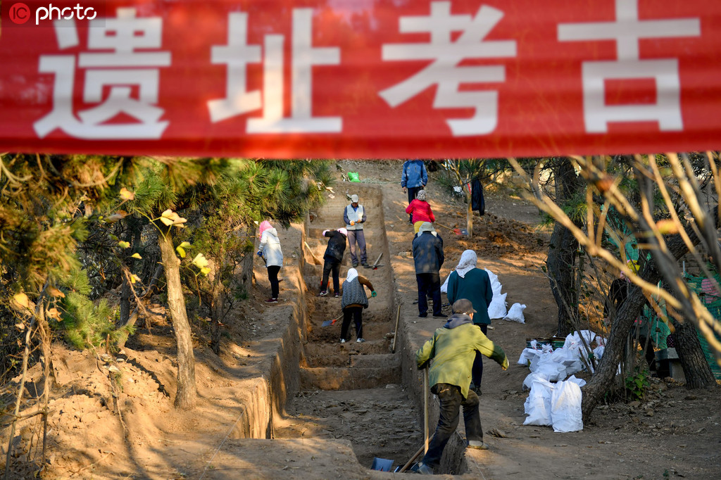 青島琅琊台遺址考古發掘發現秦漢時期排水系統【4】