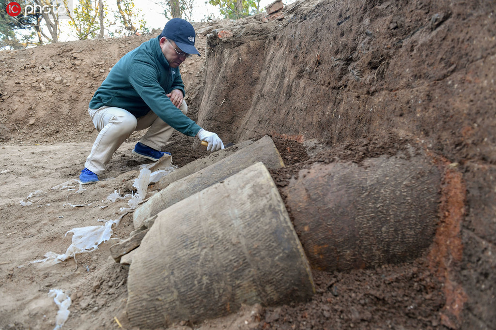 青島琅琊台遺址考古發掘發現秦漢時期排水系統【2】