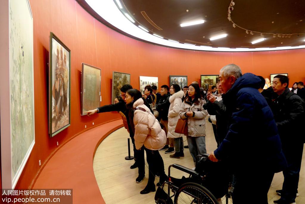 北京：第十三屆全國美展在中國美術館展出【4】