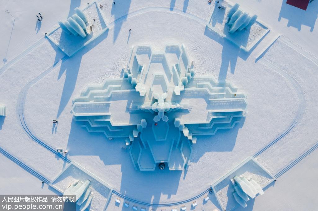 哈爾濱冰雪大世界 感受唯美的冰雪建筑【2】