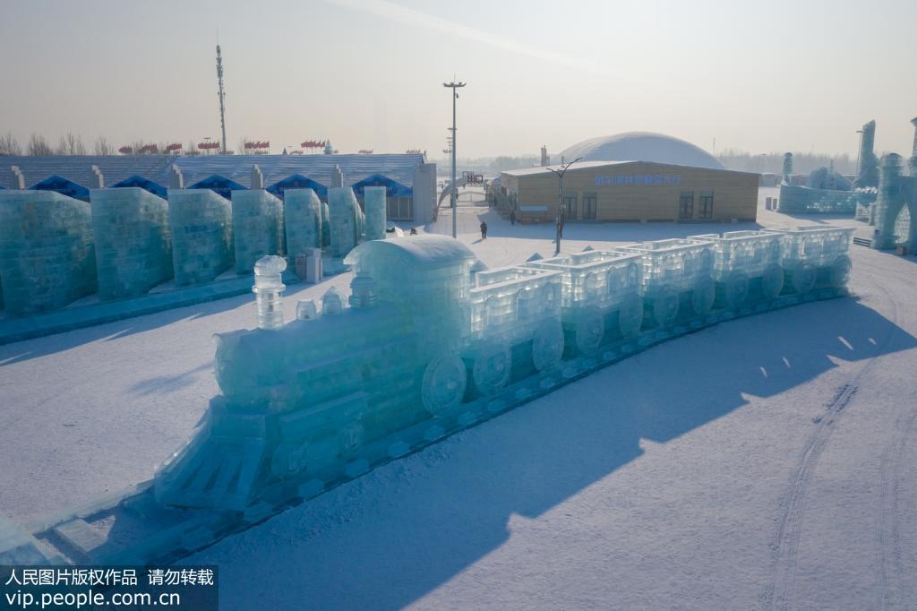 哈爾濱冰雪大世界 感受唯美的冰雪建筑【7】