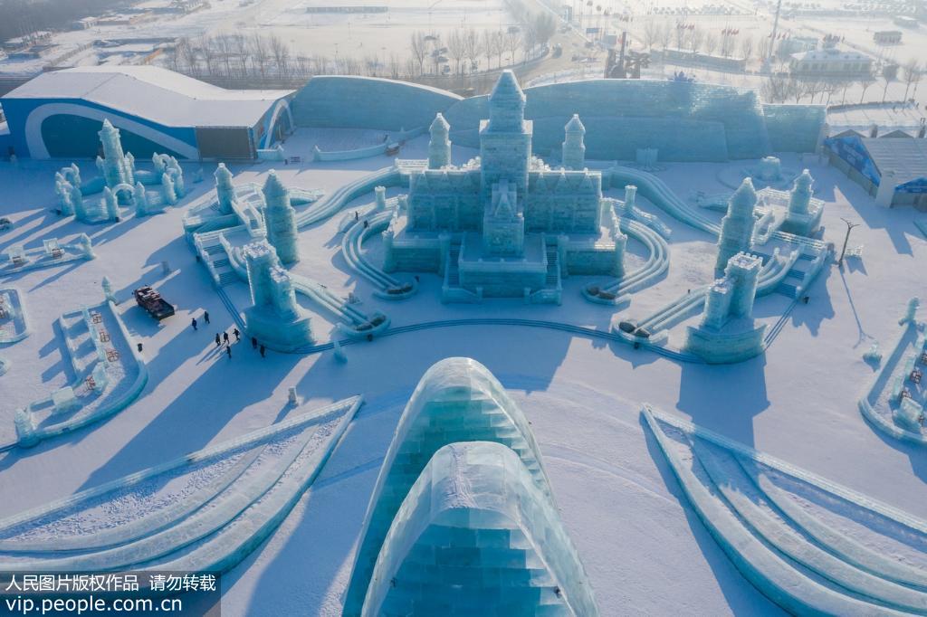 哈爾濱冰雪大世界 感受唯美的冰雪建筑【3】