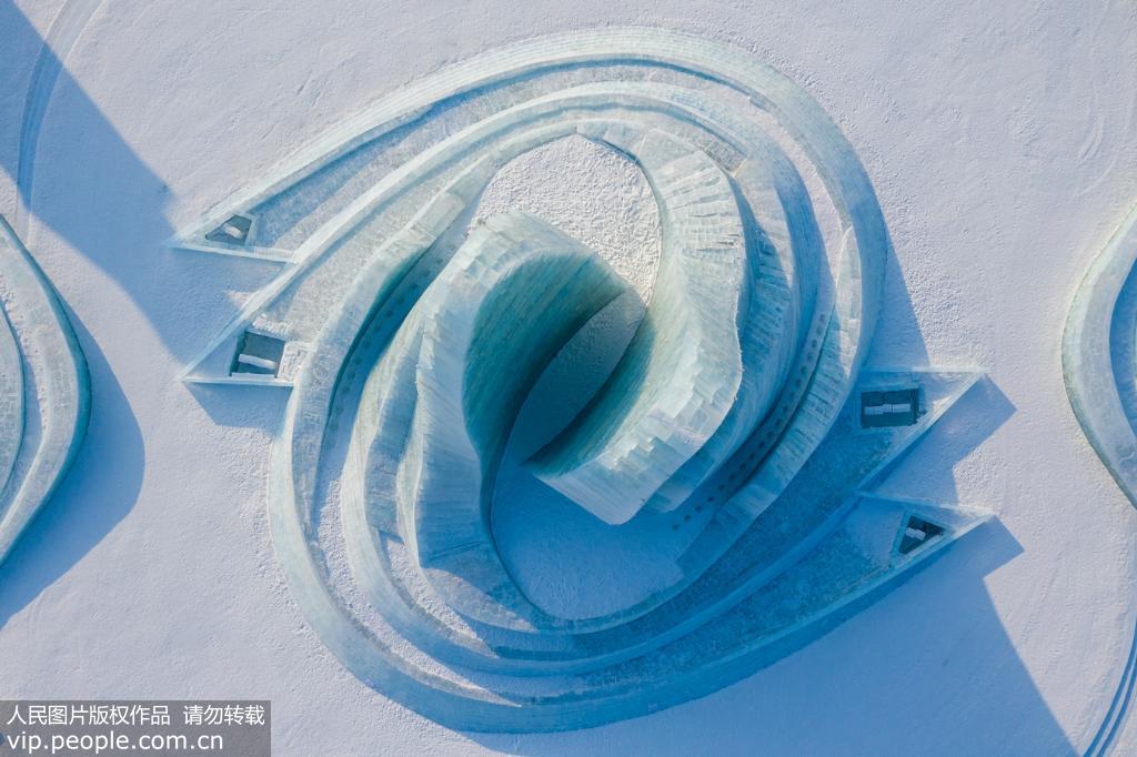 哈爾濱冰雪大世界 感受唯美的冰雪建筑【4】