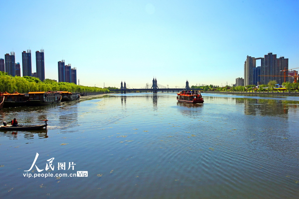 北京通州運河城市段游船開航【4】
