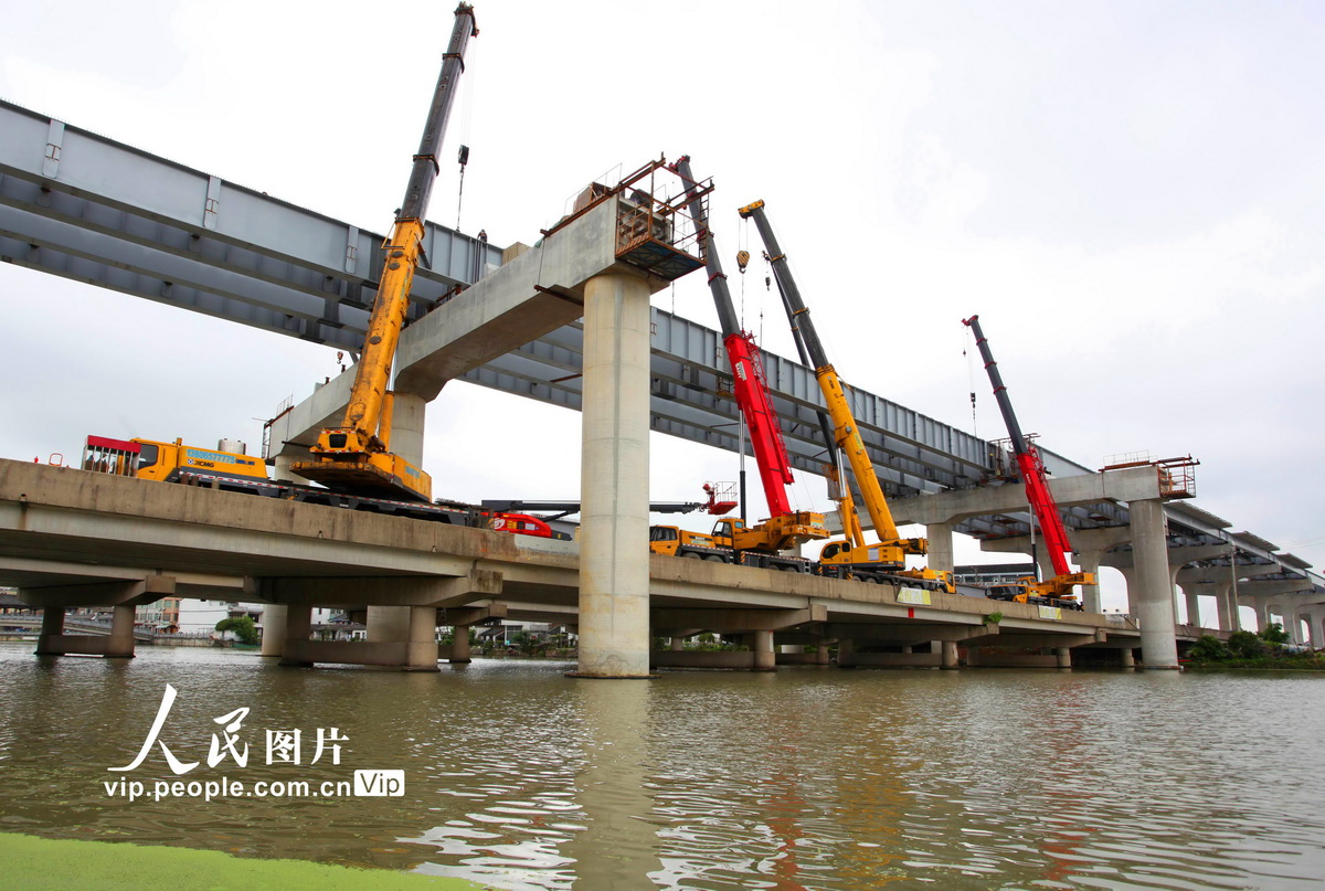 浙江台州：科學施工 “橋上架橋”