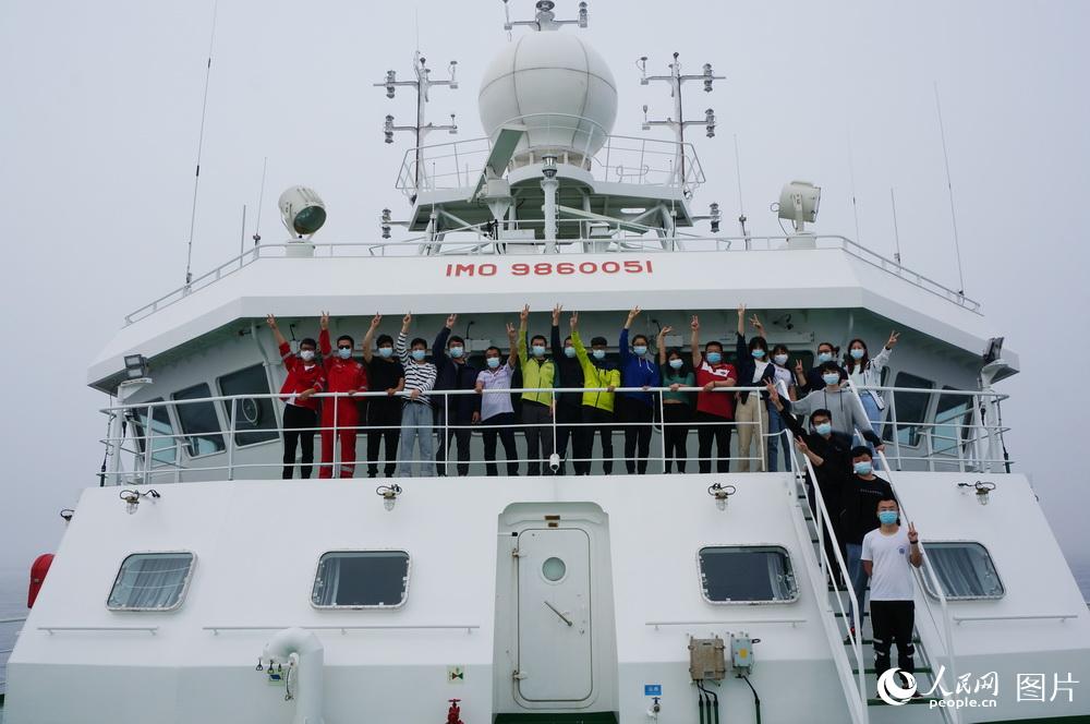  “藍海101”號科考船完成科考任務返回青島【5】