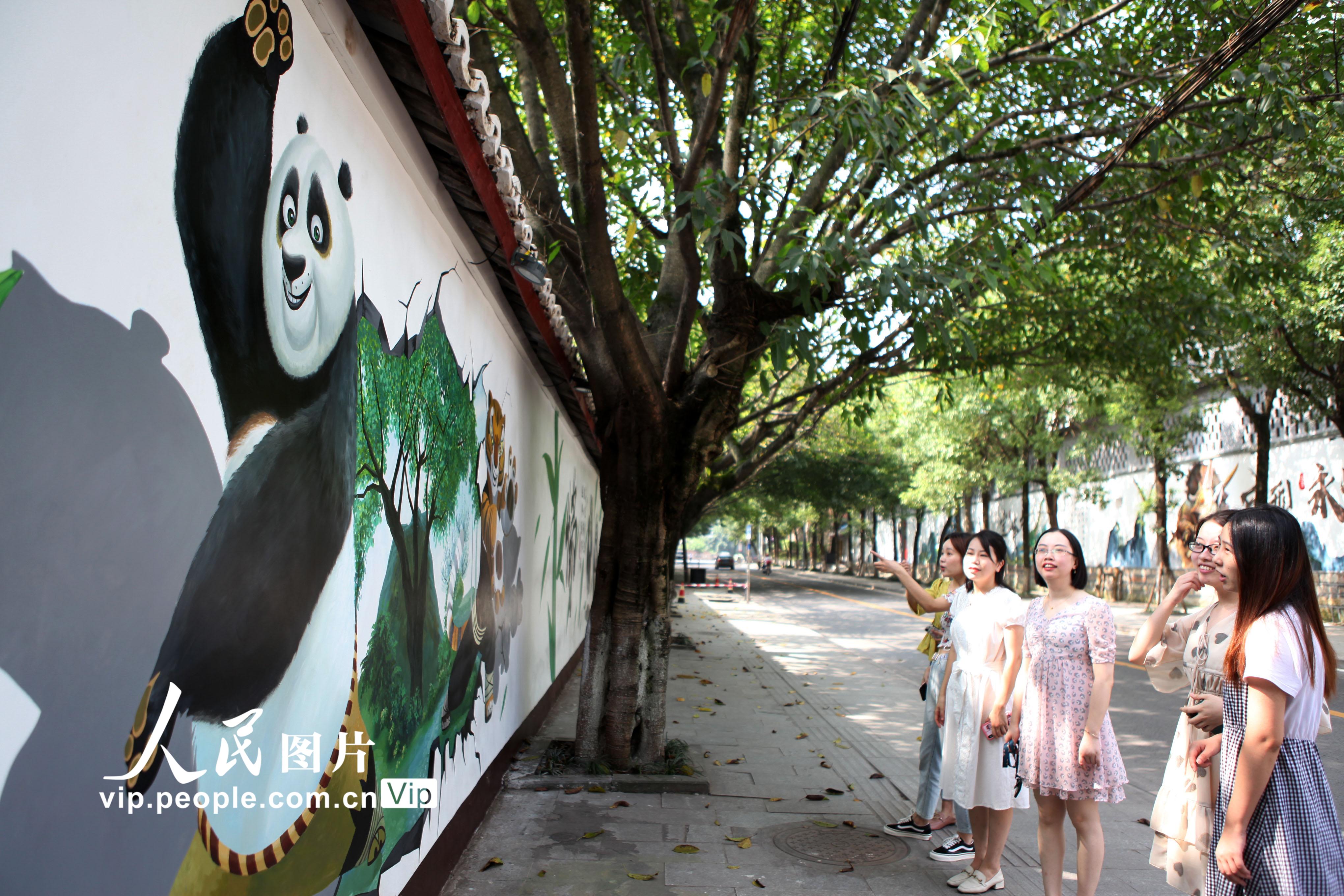 重慶永川：“兩面牆”變身3D藝術牆 提升老城區品質【6】