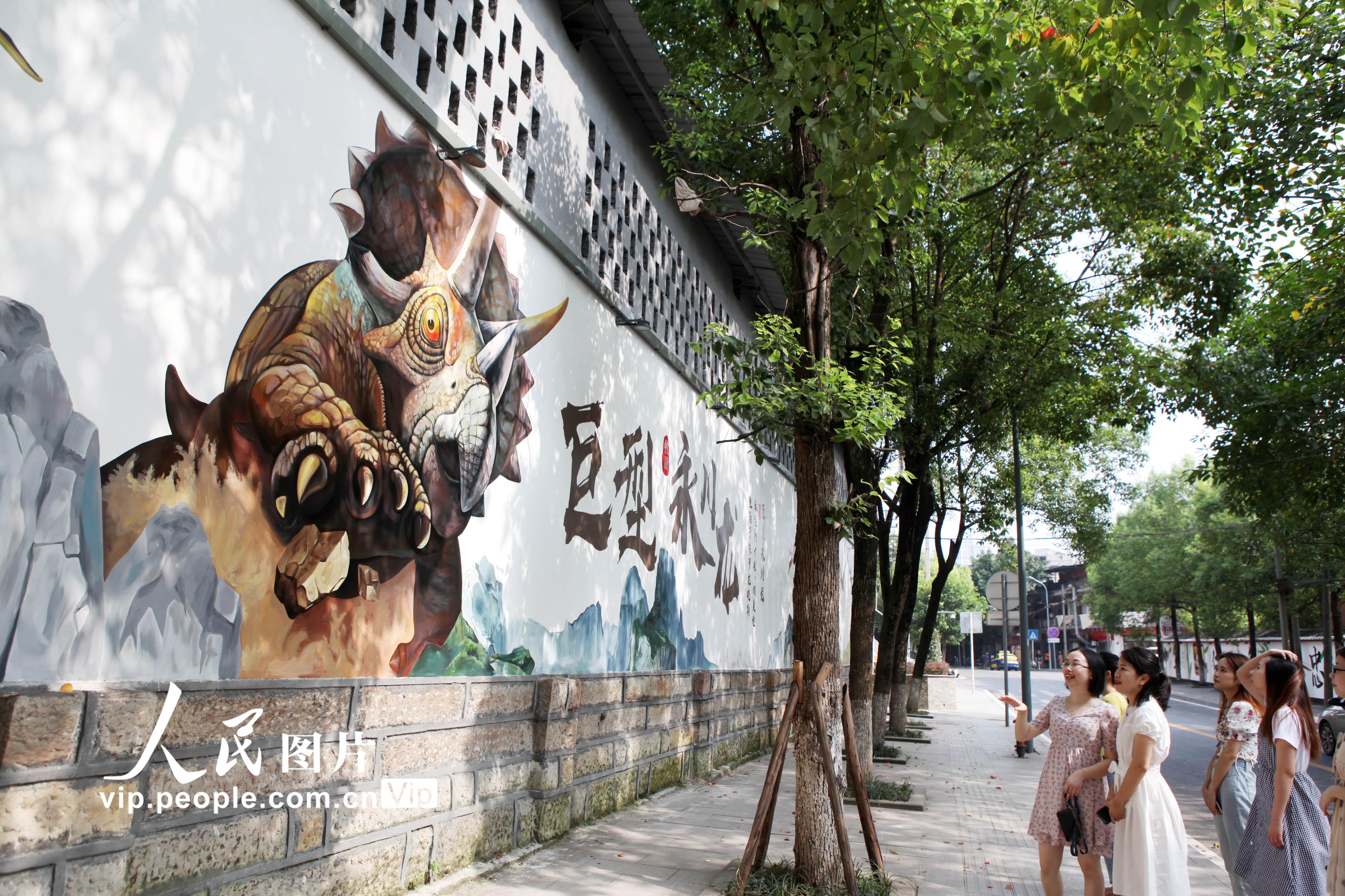 重慶永川：“兩面牆”變身3D藝術牆 提升老城區品質【5】