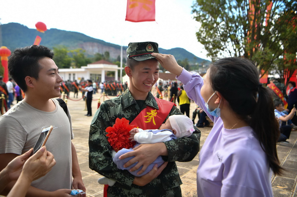 雲南省舉行2020年度新兵出征儀式【3】