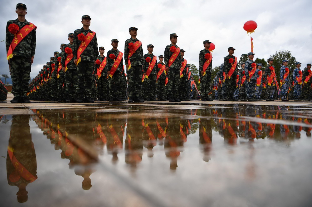 雲南省舉行2020年度新兵出征儀式【2】