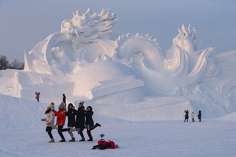 走进雪雕博物馆畅享冬日雪趣2