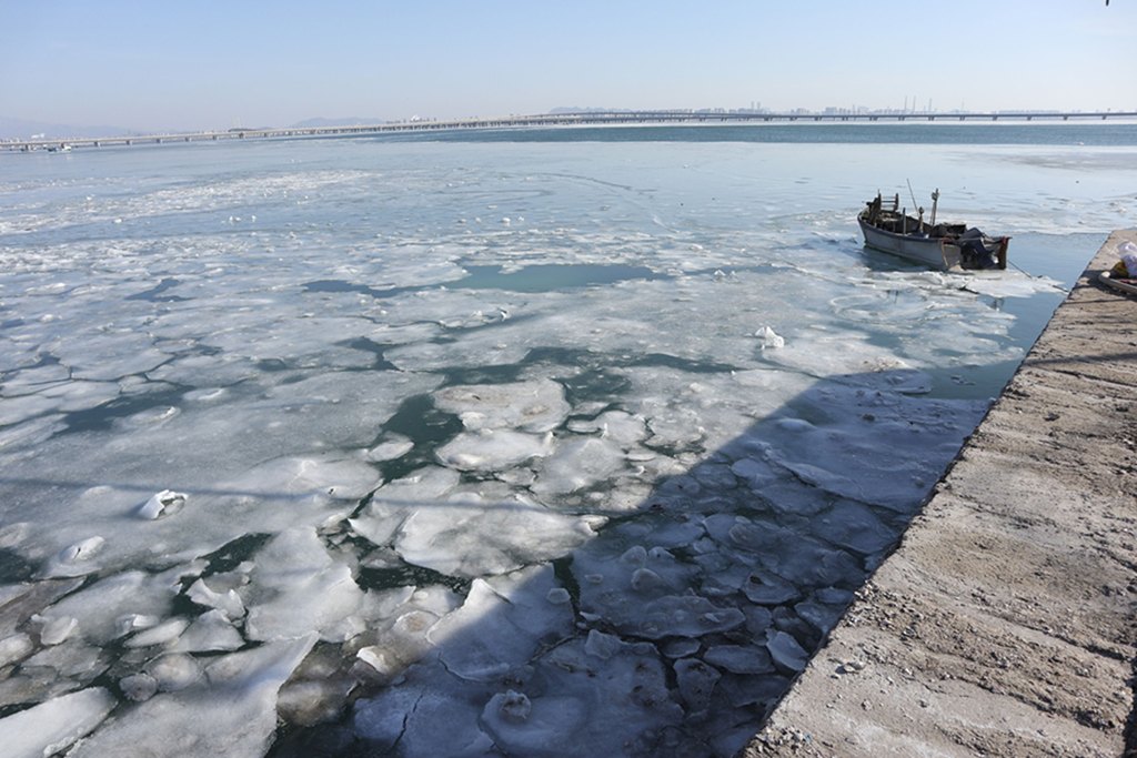 黃渤海海冰冰情較近十年同期偏重