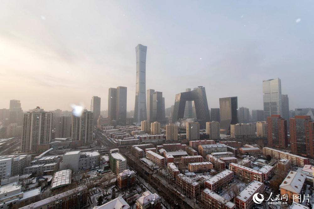 北京迎來2021年首場降雪【8】