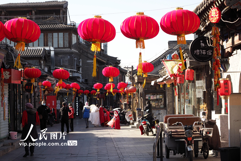 北京：什剎海景區張燈結彩迎新春【2】
