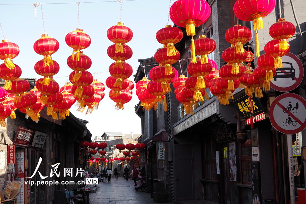 北京：什剎海景區張燈結彩迎新春【3】