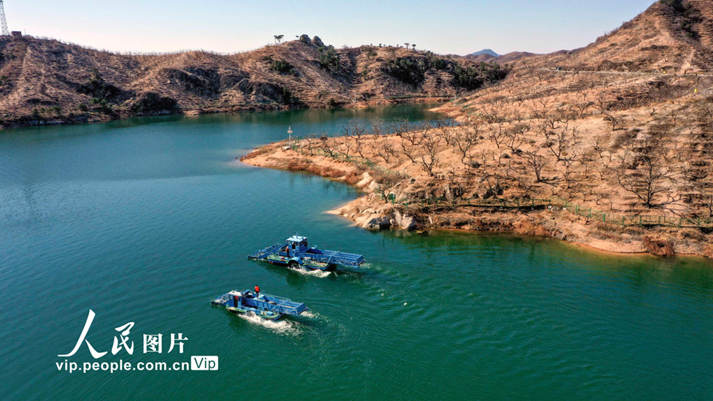 河北遵化：河湖打撈雜物 保清水入津【4】