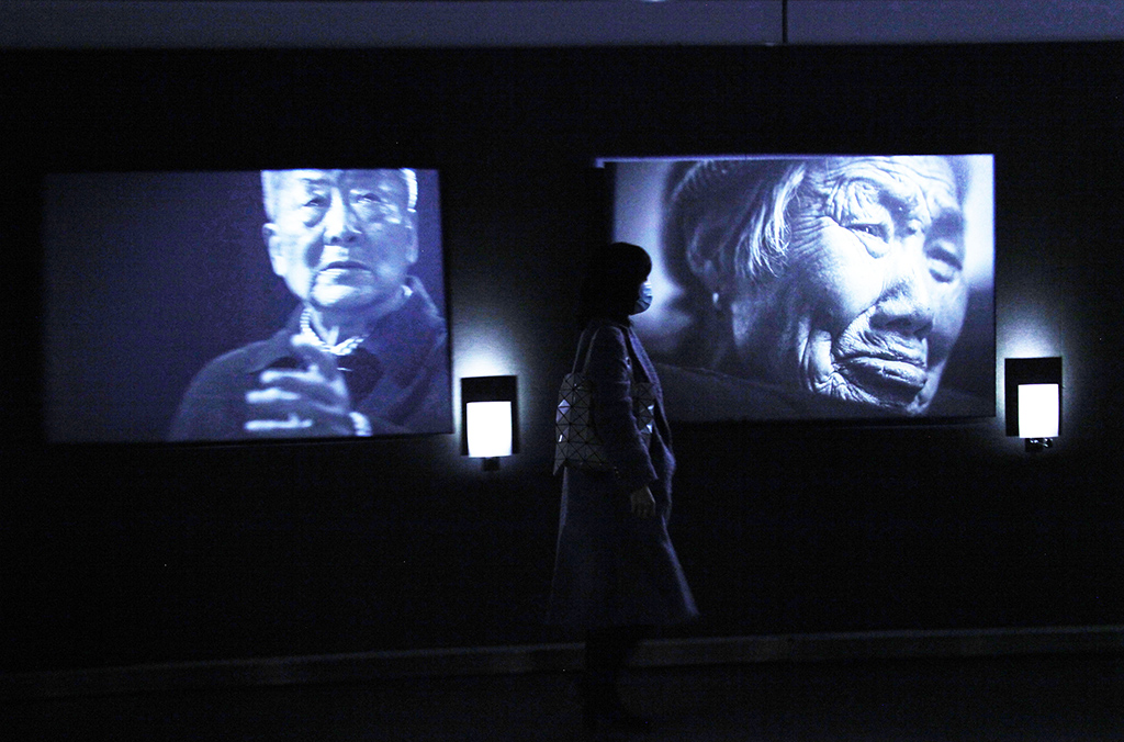時間証人——南京大屠殺幸存者藝術肖像攝影展開展【6】