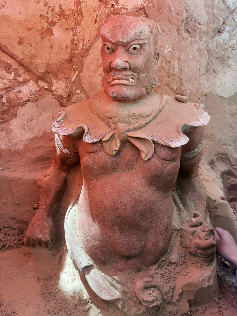 陕西榆林发现明代长城城堡遗址