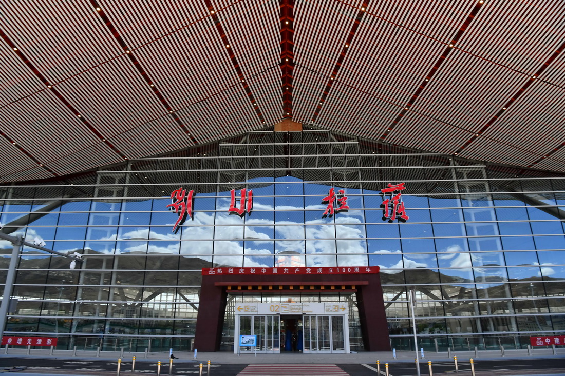 拉萨贡嘎国际机场t3航站楼非民航专业工程竣工【2】