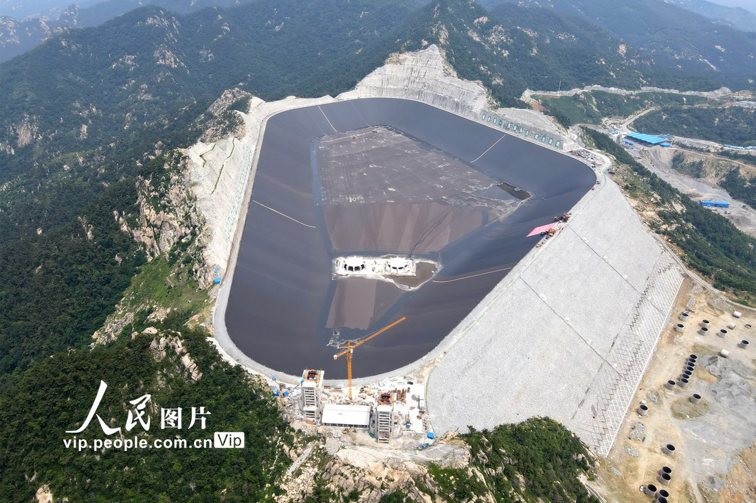 山東沂蒙抽水蓄能電站上水庫庫盆建設完工【4】