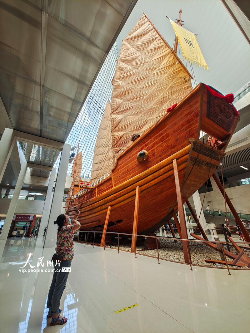 上海：暢游中國航海博物館 增長知識豐富暑假生活【11】