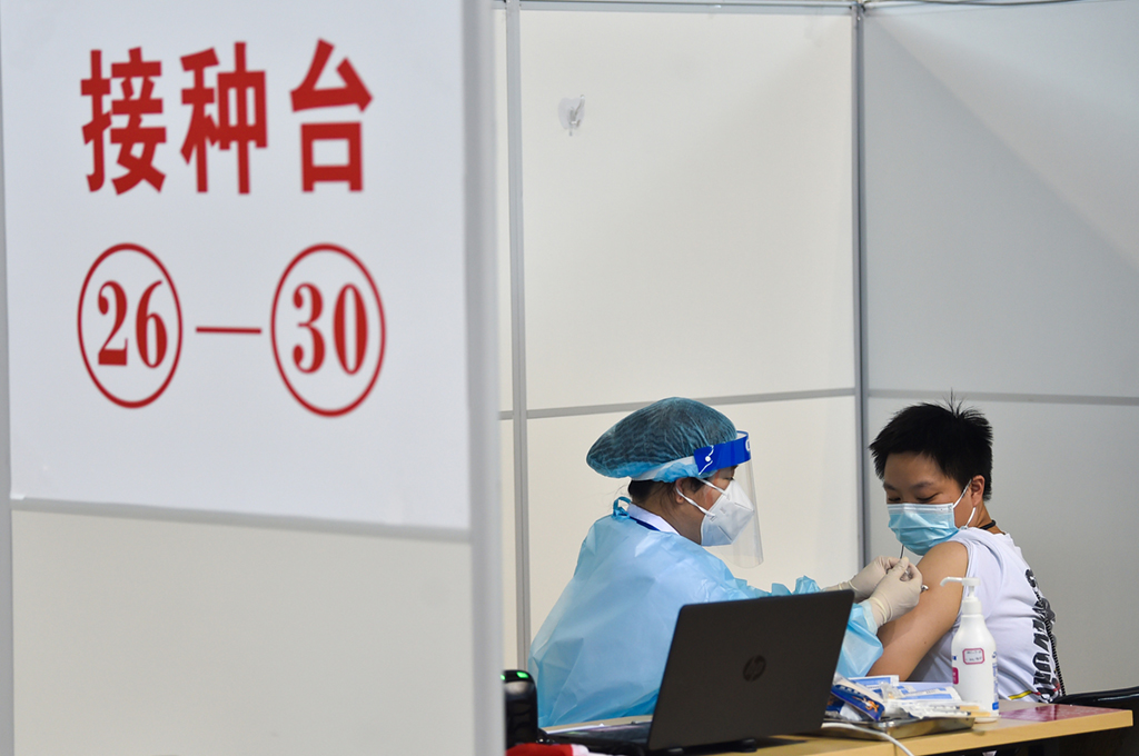 南京低風險地區開放第二針疫苗接種