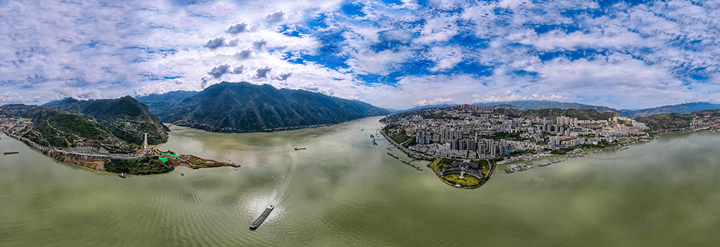 重慶：三峽水位升高 現高峽平湖景觀【3】