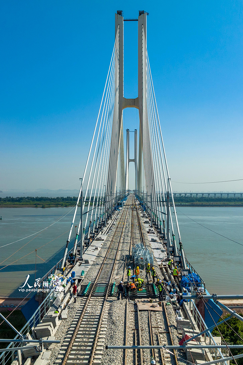 廣州：南沙港鐵路施工建設進入最后沖刺階段【8】