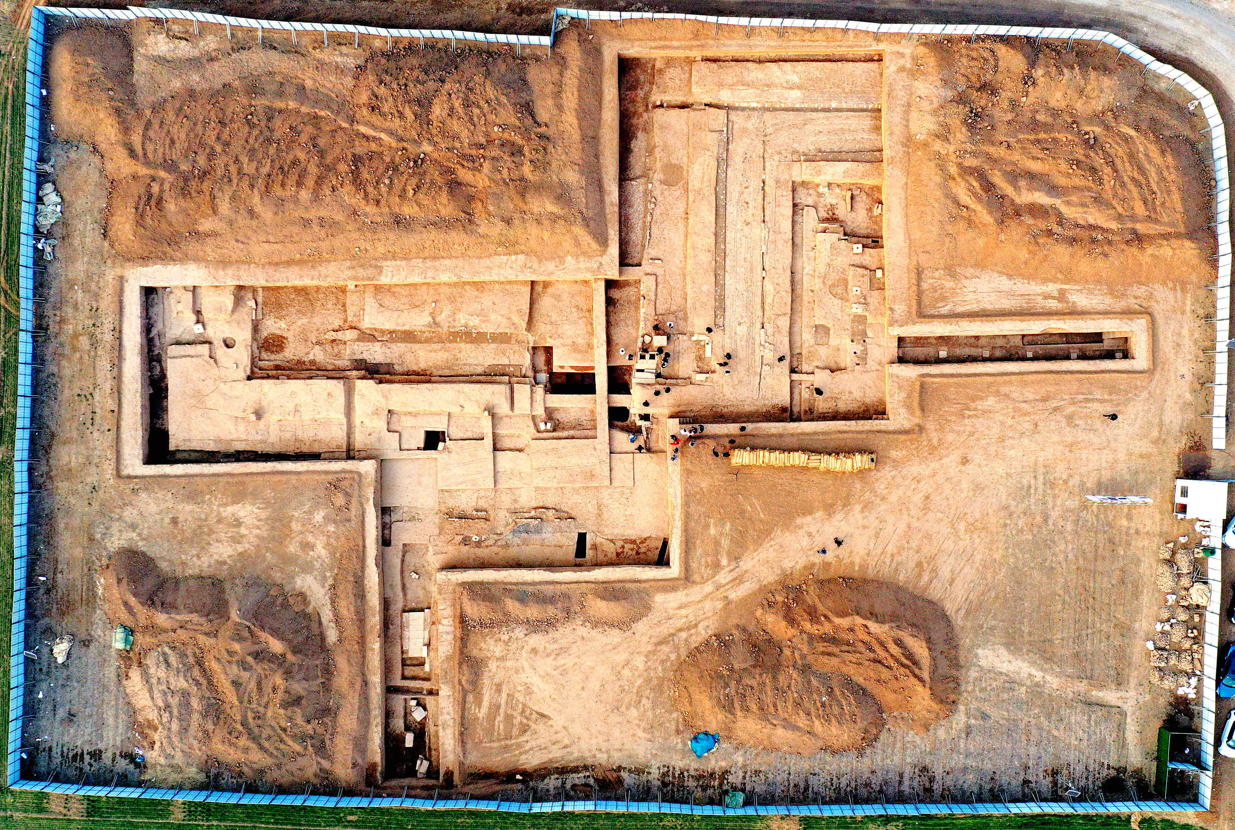河南洛陽：漢魏洛陽城發現一處大型宮殿
