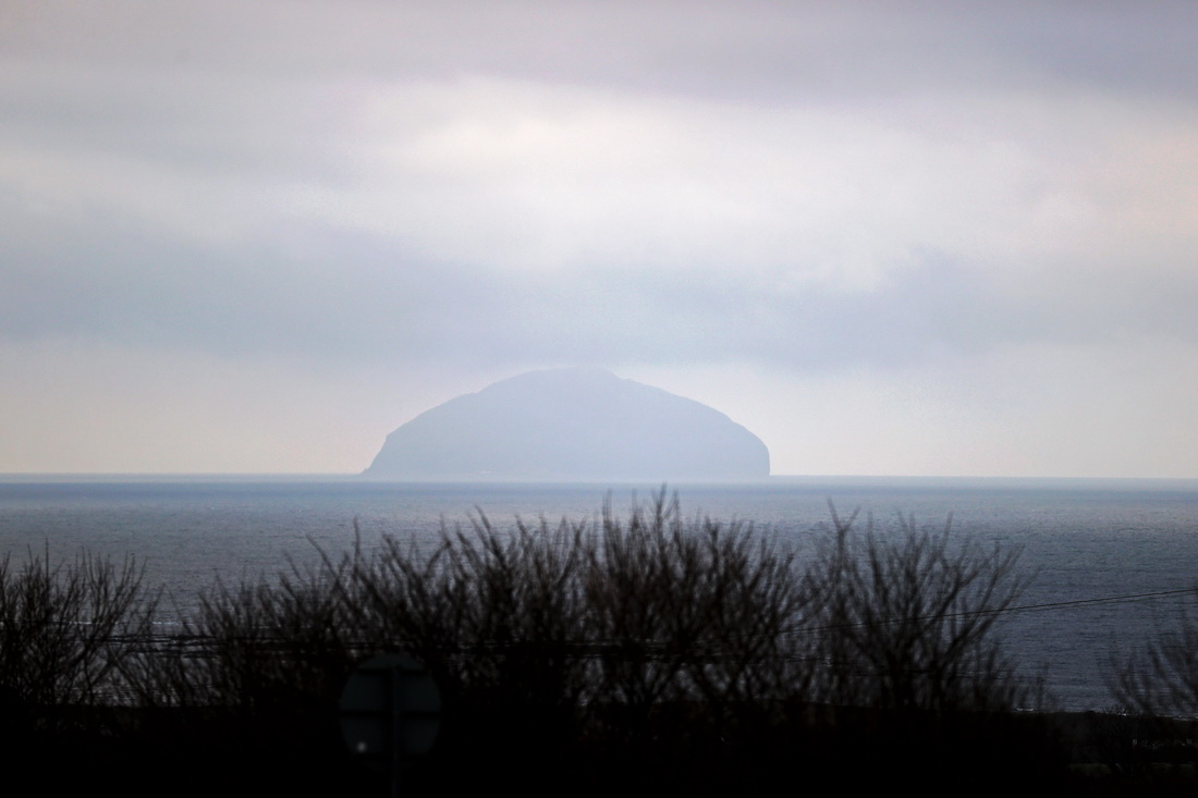 这是1月24日拍摄的艾尔莎・克雷格岛远景。