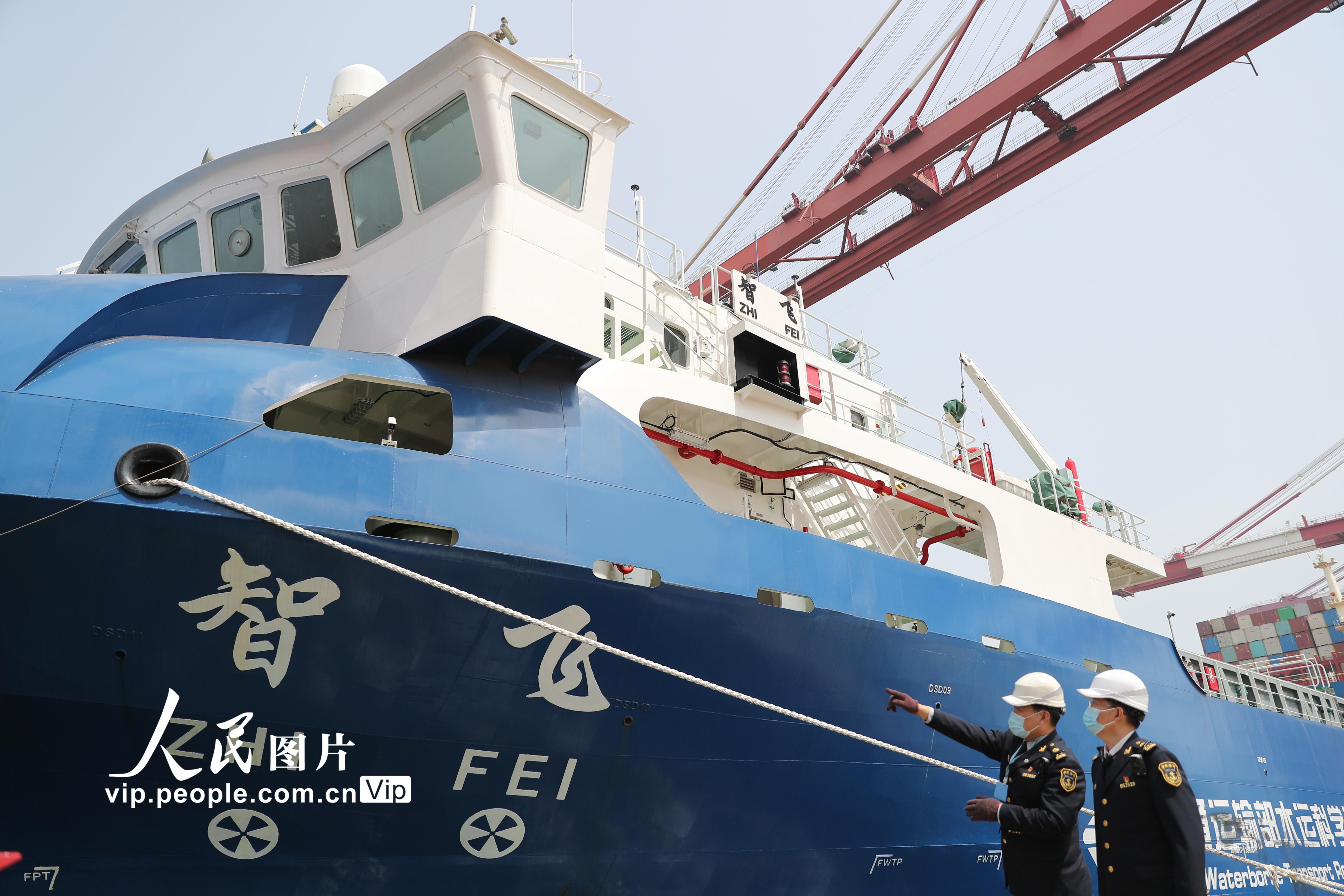 我國自主研發智能航行船舶在山東青島首航【5】